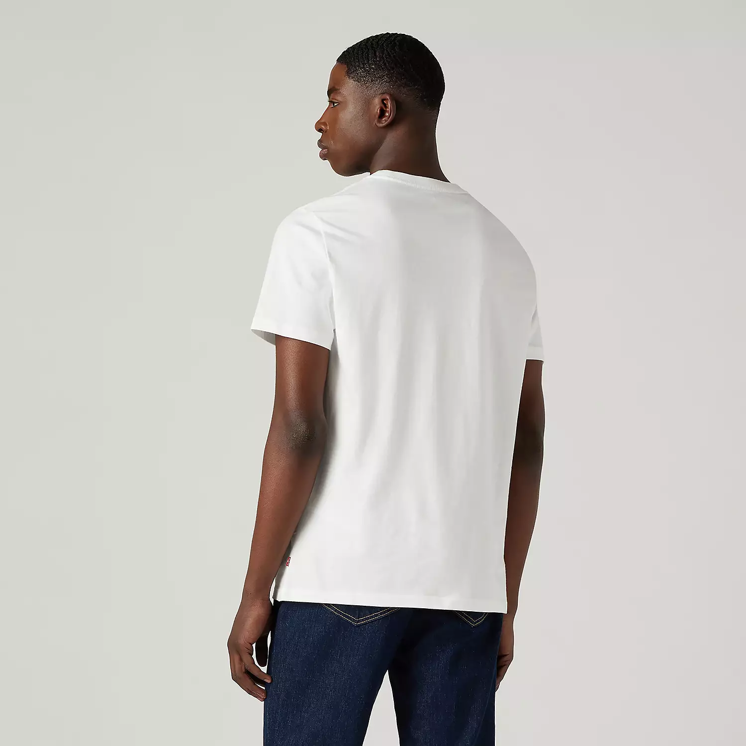 Классическая футболка с логотипом Levi's, цвет White — фото 3