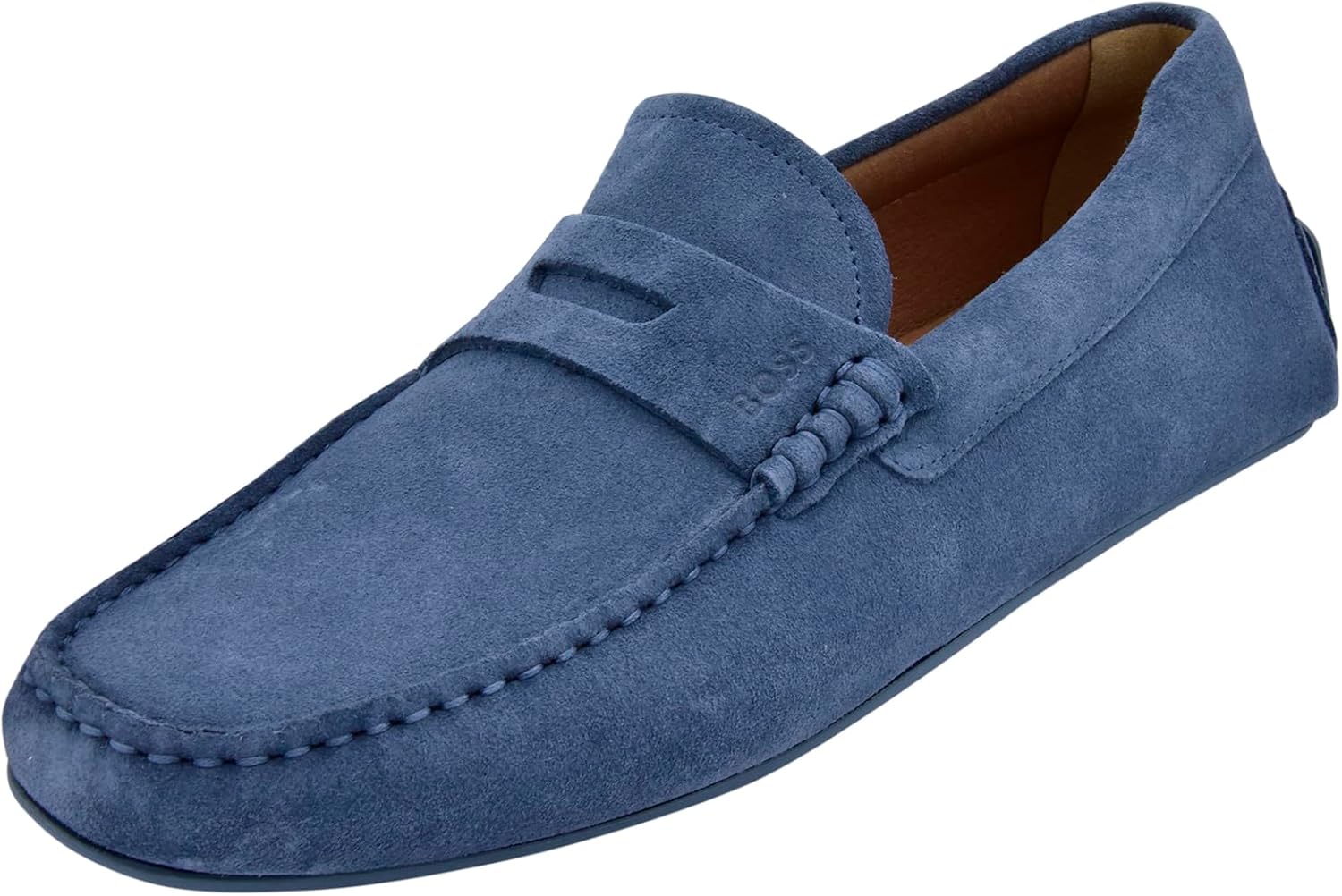 

BOSS мужские замшевые лоферы Noel, Whirlpool Blue