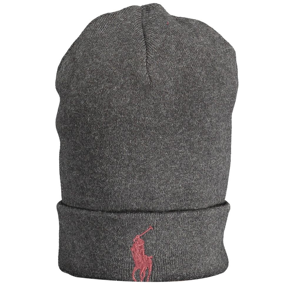 

Серые хлопковые шапка и кепка Ralph Lauren