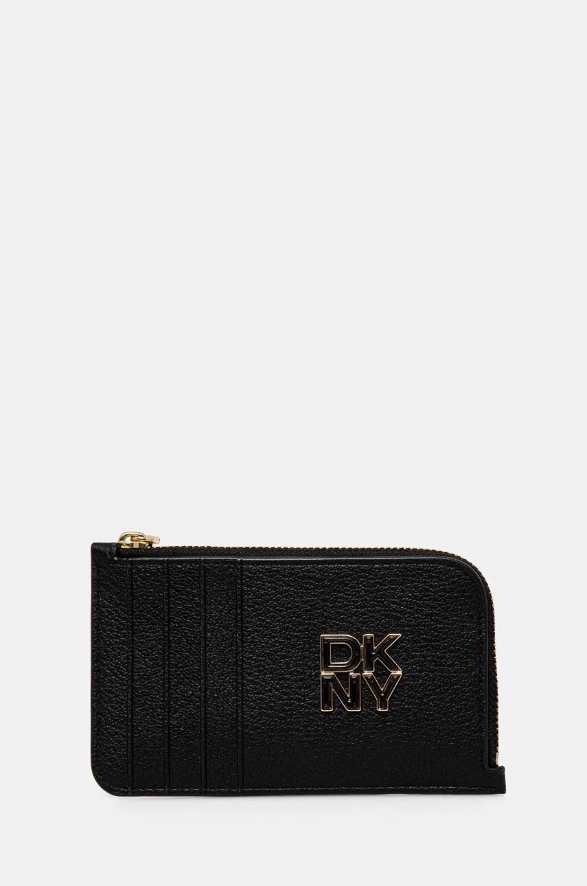 

Кожаный визитница Dkny, черный