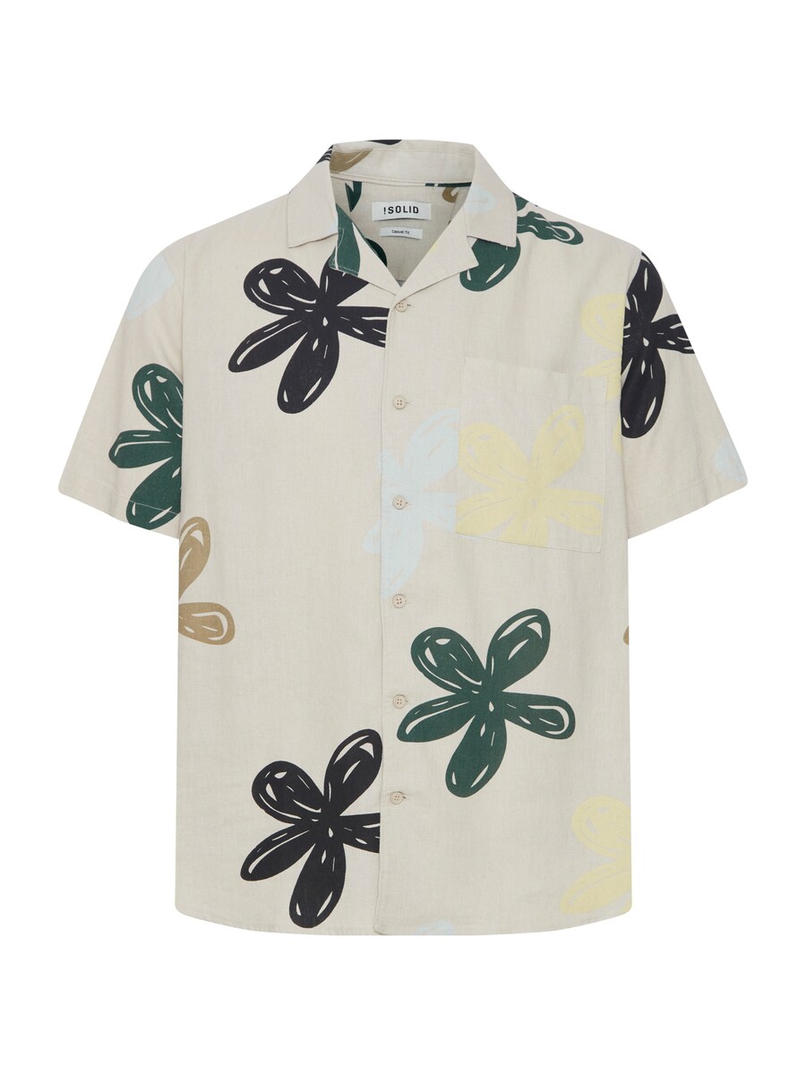 

Рубашка на пуговицах классического кроя !Solid Imad, Light beige