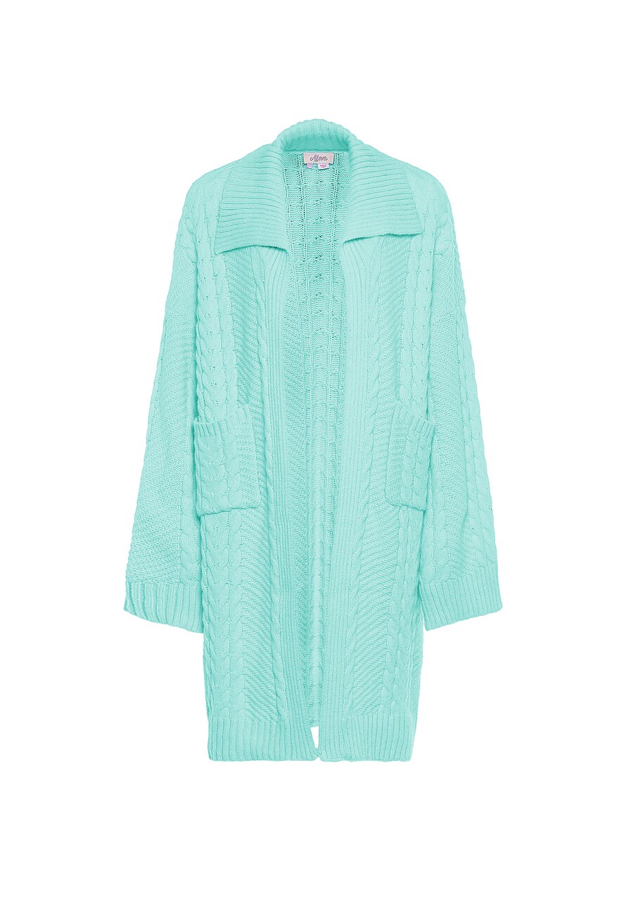 

Вязаный кардиган aleva, цвет Turquoise