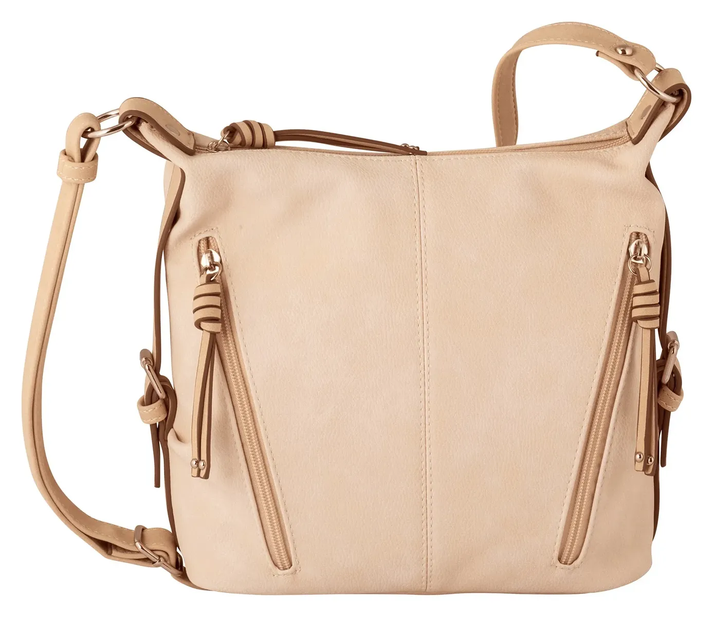 

Сумка через плечо TOM TAILOR "CAIA Cross Bag M" с красивыми деталями, кремовый