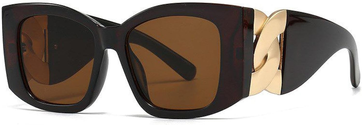 

Большие солнцезащитные очки «кошачий глаз» для женщин, роскошные модные солнцезащитные очки для мужчин, винтажные солнцезащитные очки в крупной оправе с градиентным переходом цвета TKKTLLT, C5 Brown