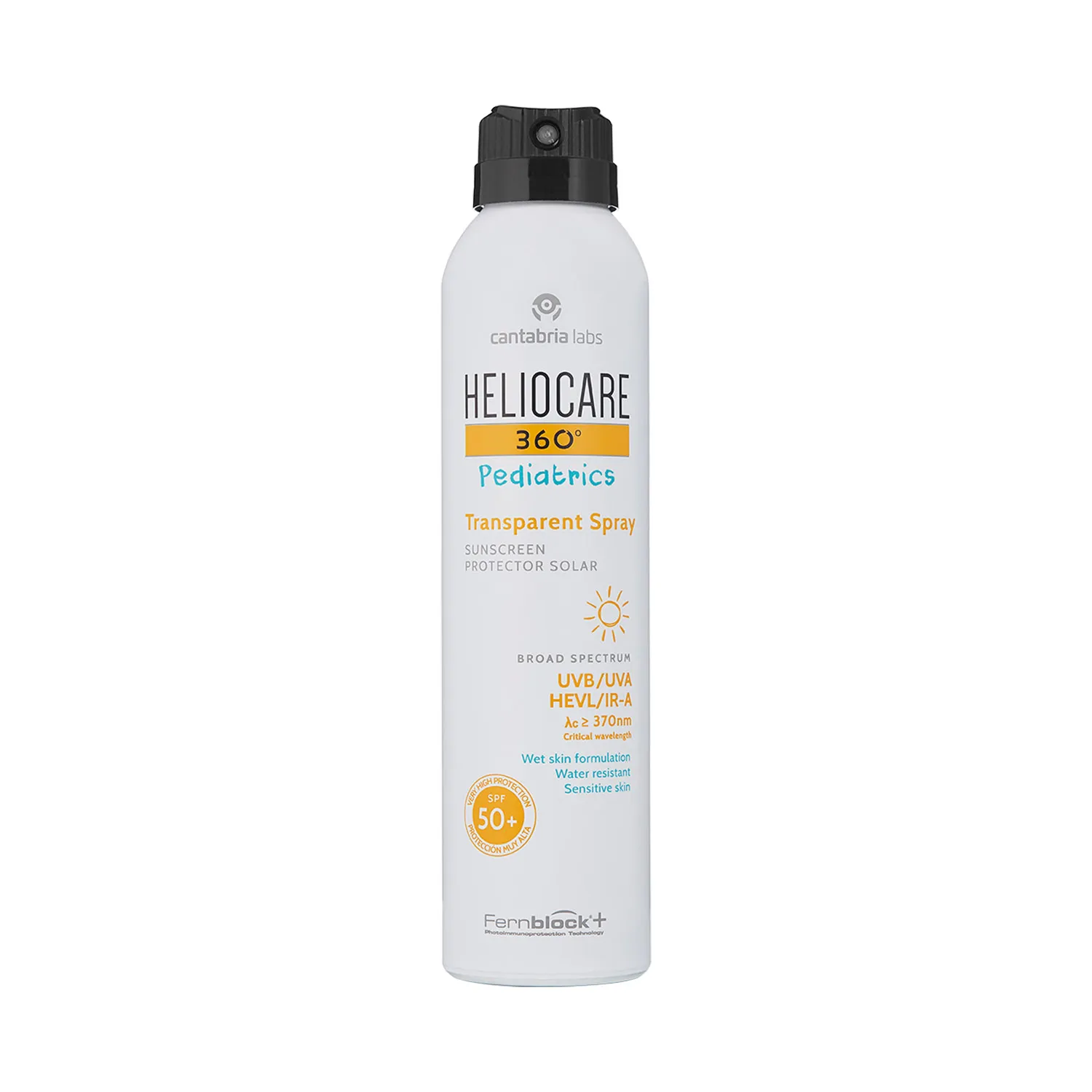 

Heliocare 360 Педиатрический прозрачный спрей SPF 50+ 200 мл Защита детей