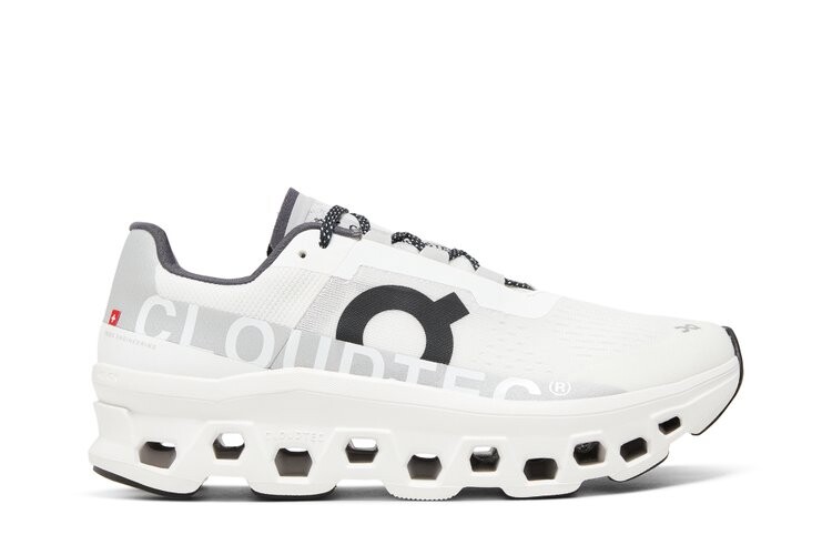 Кроссовки ON Cloudmonster Exclusive White Black, белый