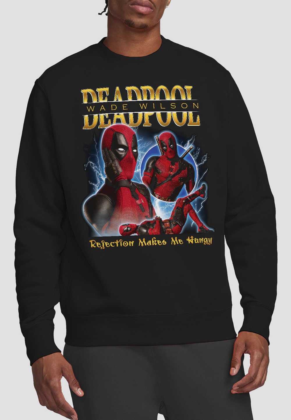 

Толстовка DEADPOOL WOLVERINE BOOTLEG Marvel, черный