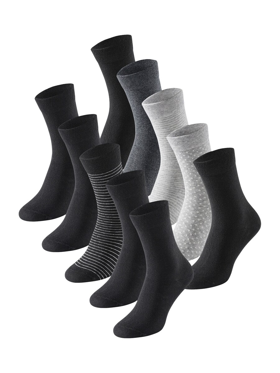 

Носки SCHIESSER, цвет Grey/Black