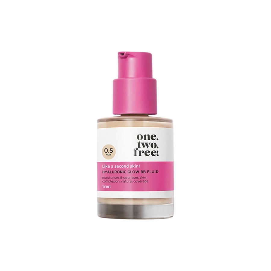 

Тональная основа One.two.free! Hyaluronic Glow BB Fluid, 0.5 Fair / 30 ml