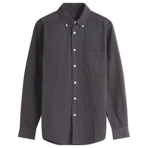 

Рубашка Atlantico из ткани сирсакер Portuguese Flannel, синий