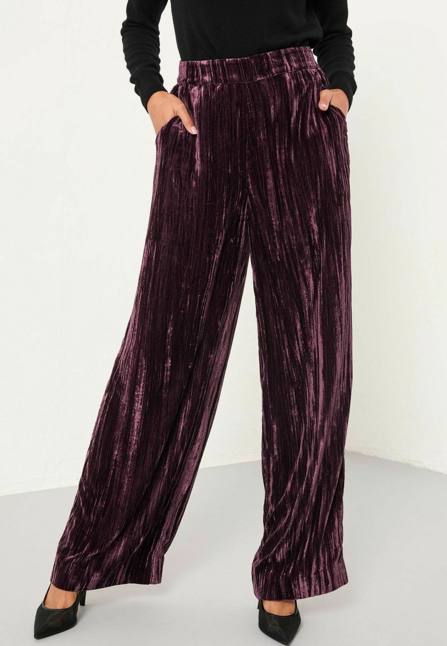 

Брюки FatFace WIDE CRINKLE , Burgundy Red/Dark Purple