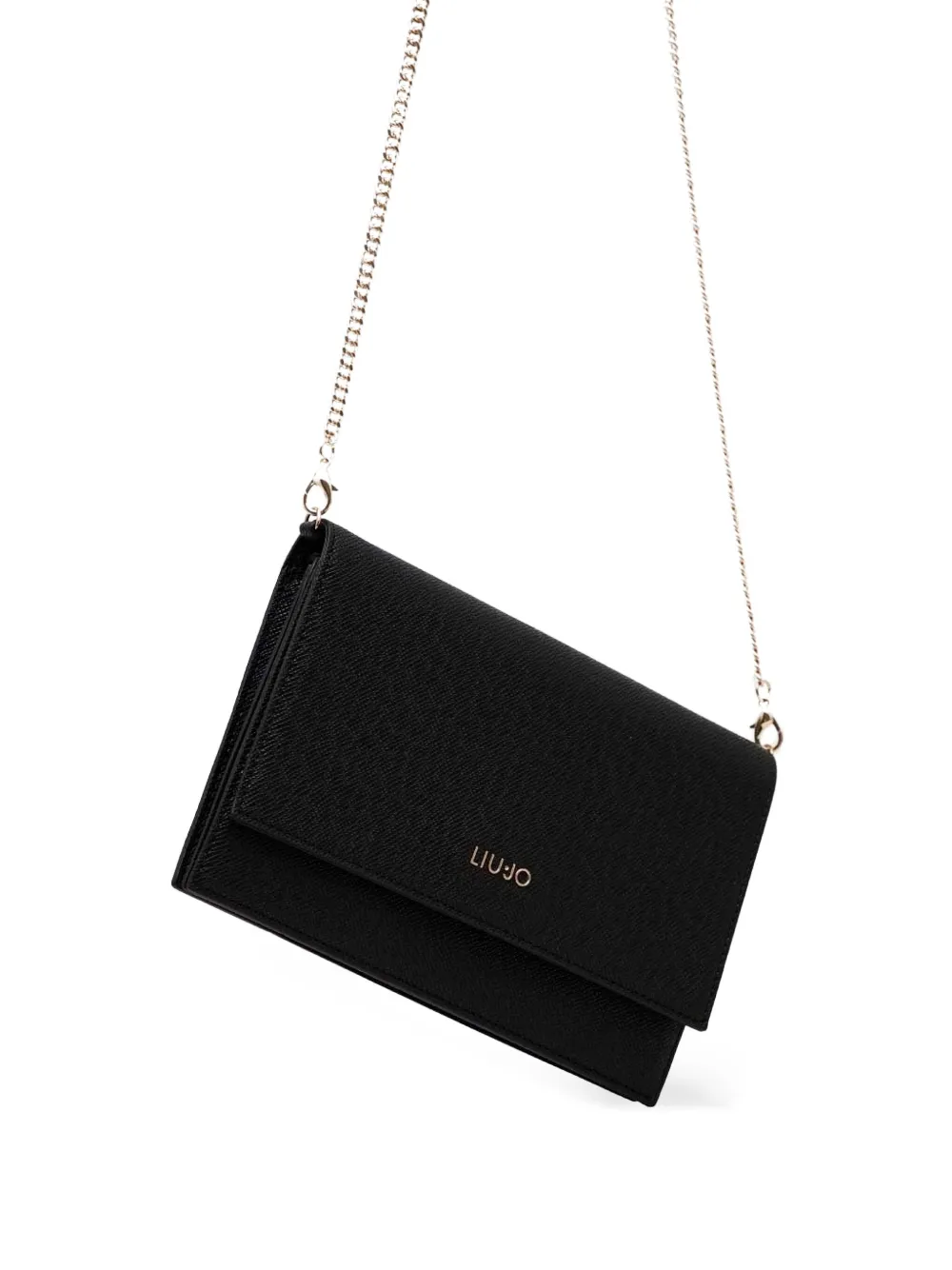 

Сумка через плечо с цепочным ремешком LIU JO, черный