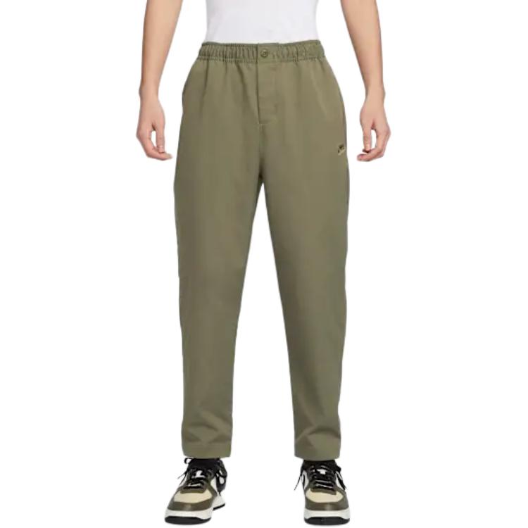 Nike Повседневные брюки Club Casual мужские зеленые — фото 3