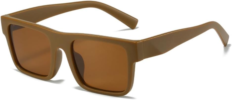 

Женские солнцезащитные очки в стиле панк, конфетные цвета, защита от ультрафиолета UV400, мужские очки для занятий спортом на открытом воздухе, бега и езды generic, Brown Tea