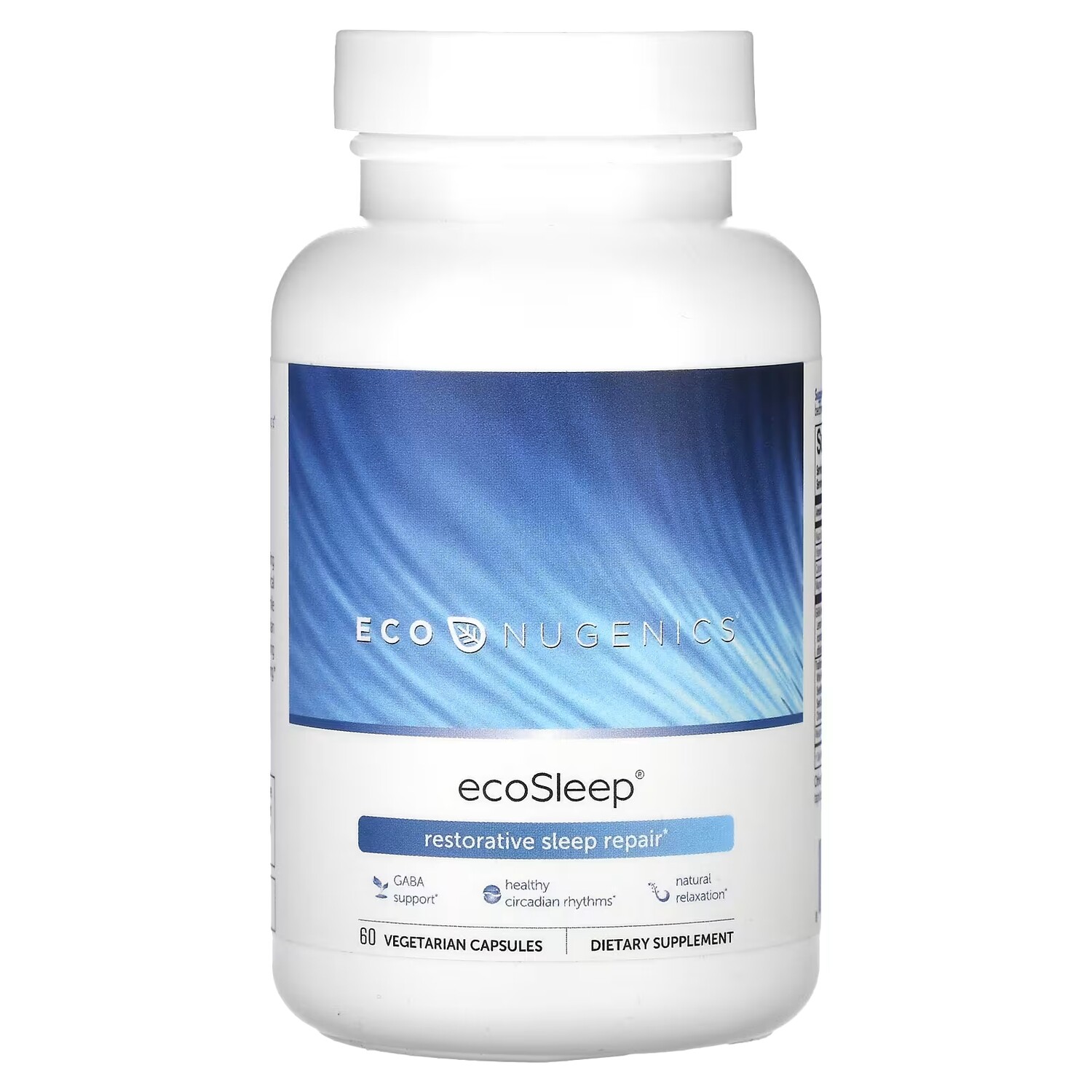 

Добавка Econugenics ecoSleep восстановление сна, 90 капсул