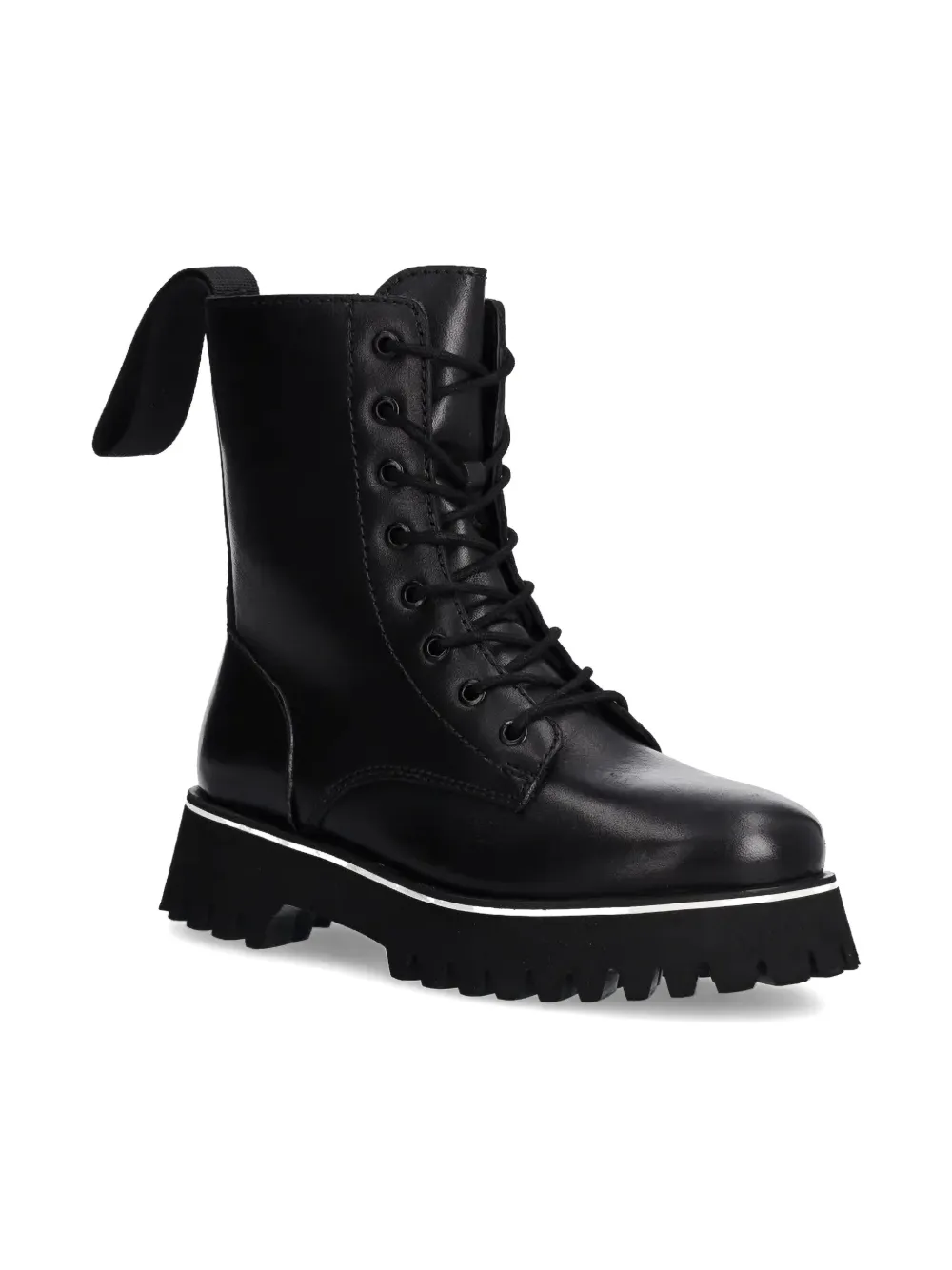 

Кожаные ботинки Patrizia Pepe girl, черный