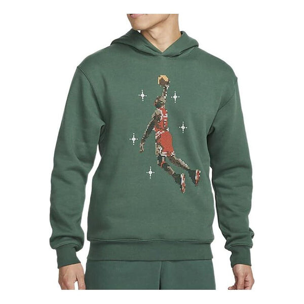 

Толстовка Air Jordan Essentials Long Sleeve Hoodie 'Palm Green', зеленый