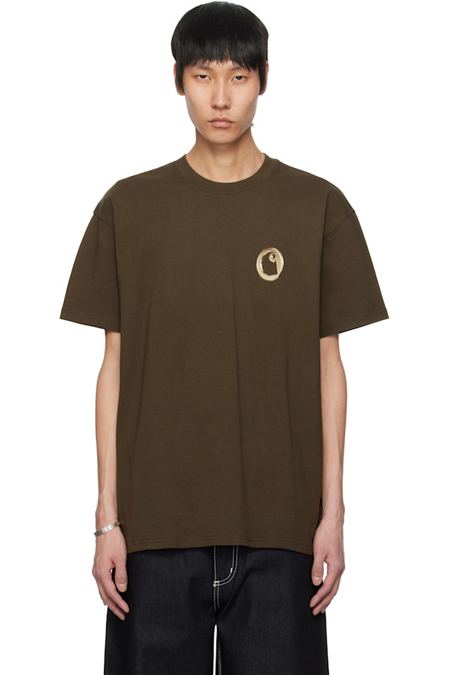

Футболка с цепочками Linked Carhartt Work In Progress, мультиколор