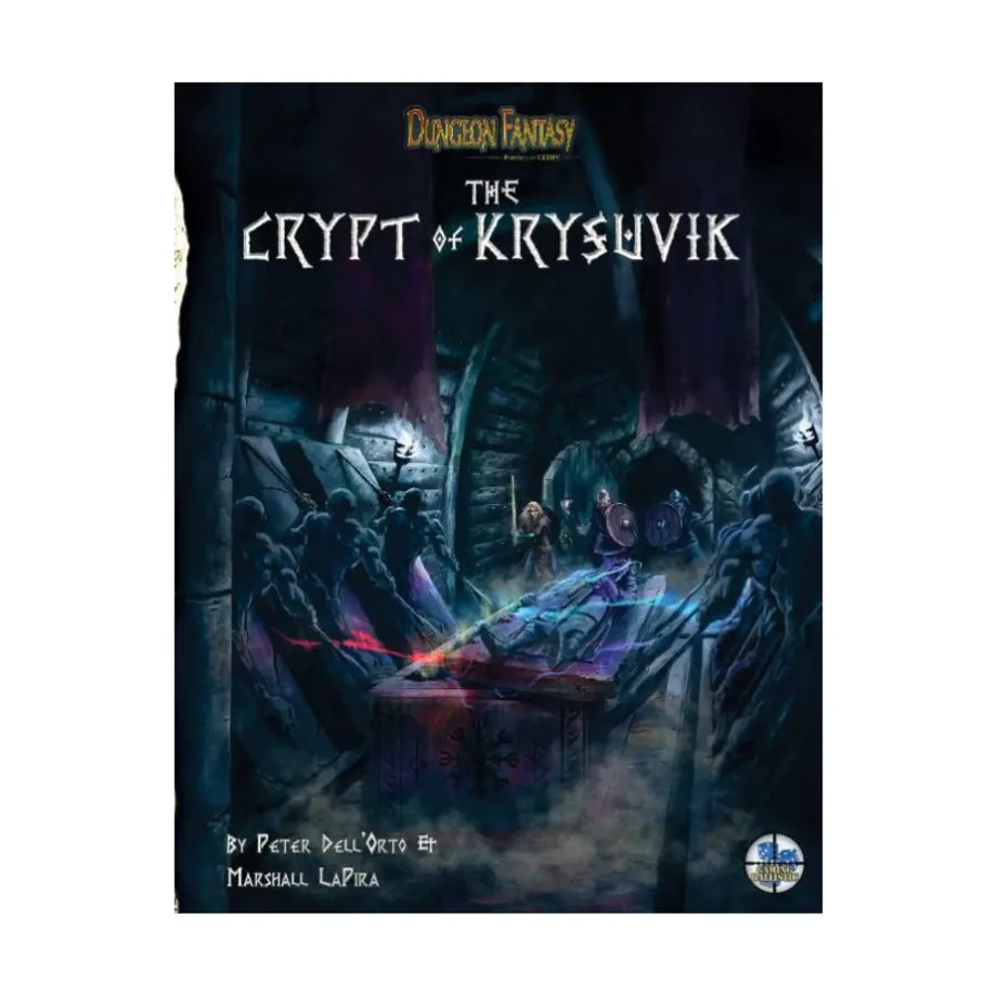 

Crypt of Krysuvik, Dungeon Fantasy (Gaming Ballistic), мягкая обложка