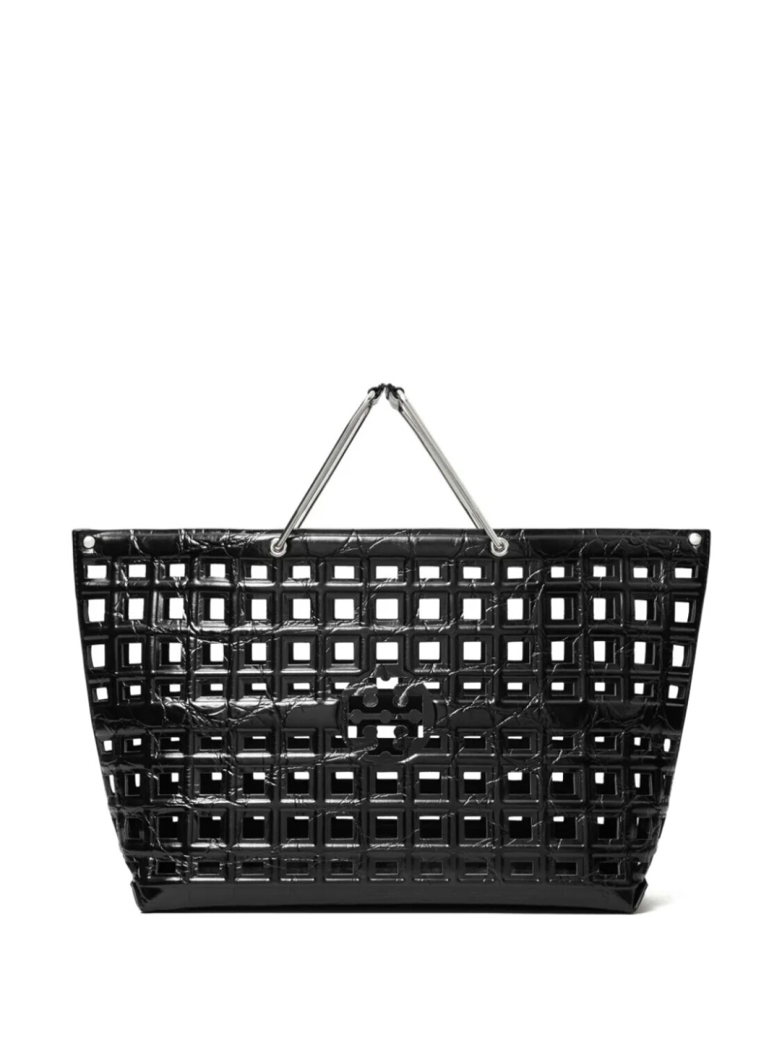 

Tory Burch сумка-тоут Ella Croc, черный