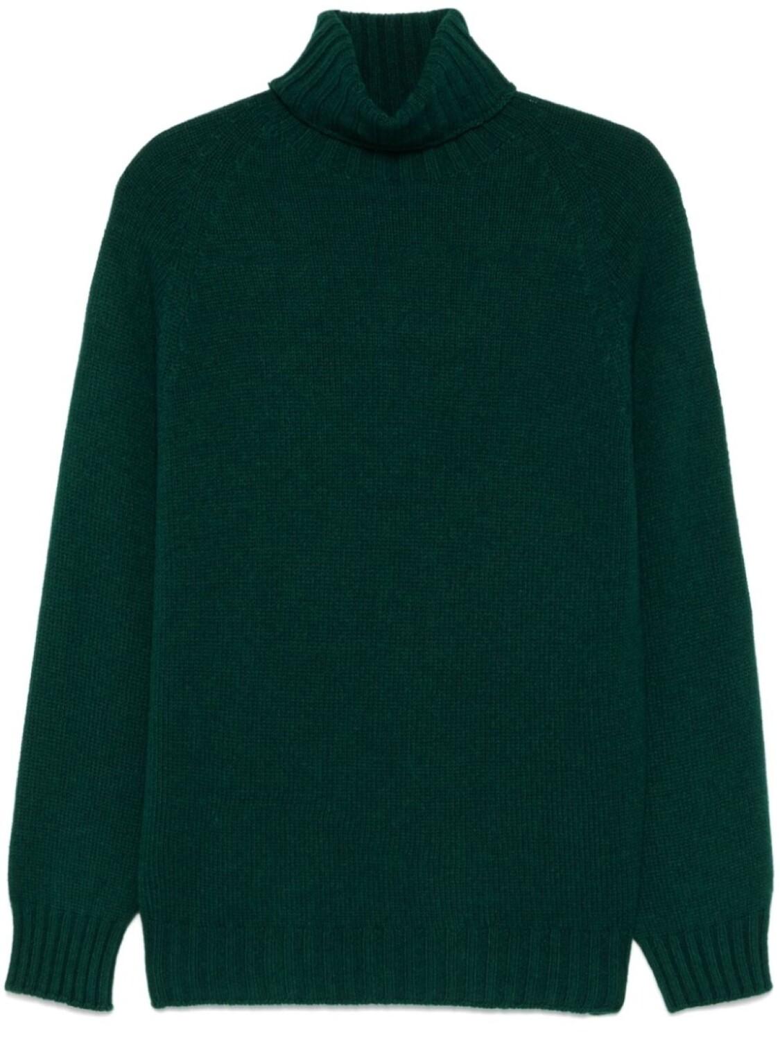 

Свитер в рубчик Ma'ry'ya, зеленый