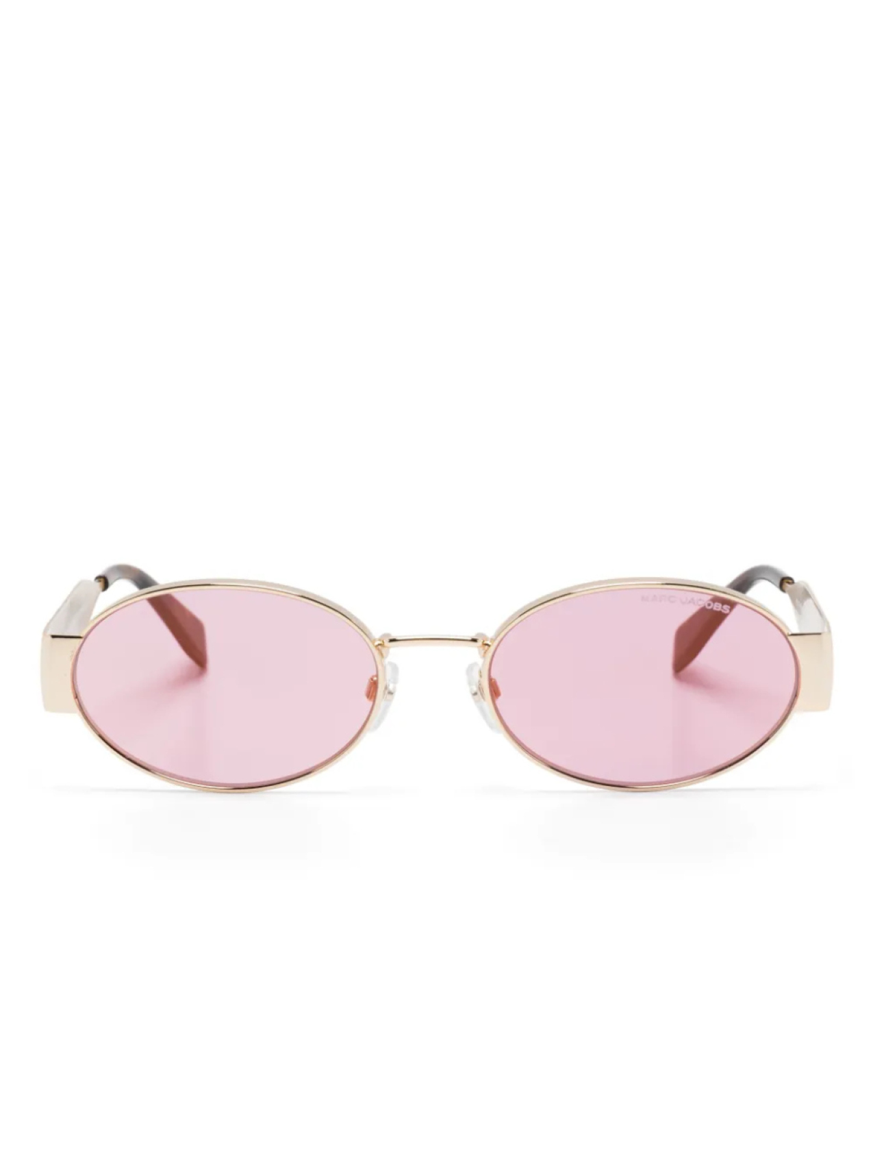 

Солнцезащитные очки в овальной оправе Marc Jacobs Eyewear, золотой