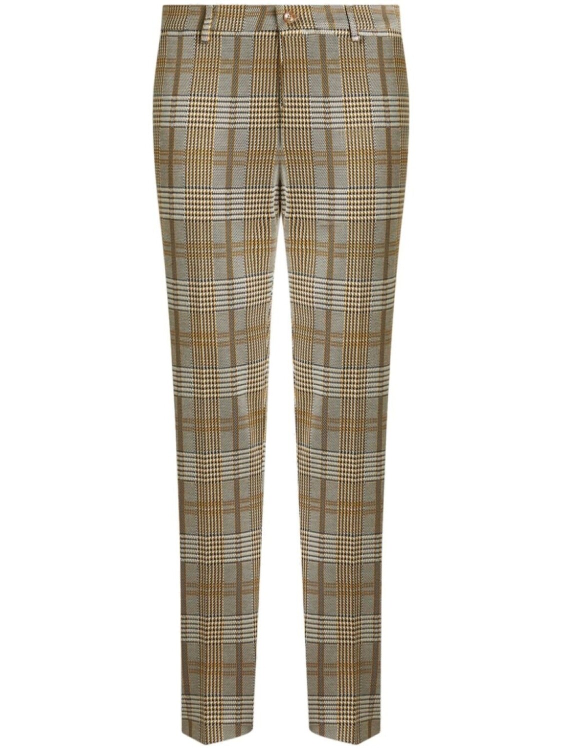 

Строгие брюки в клетку ETRO, желтый