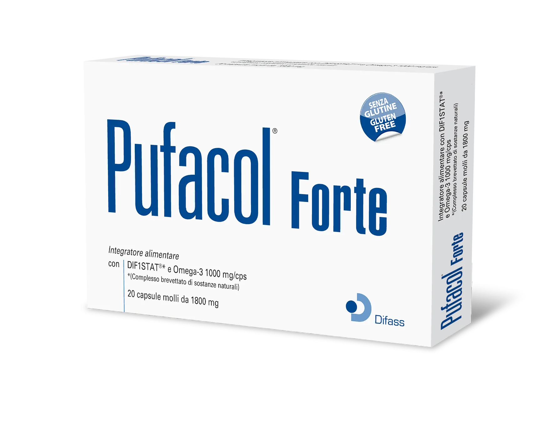 

Pufacol Forte 20 капсул, добавка холестерина Difass