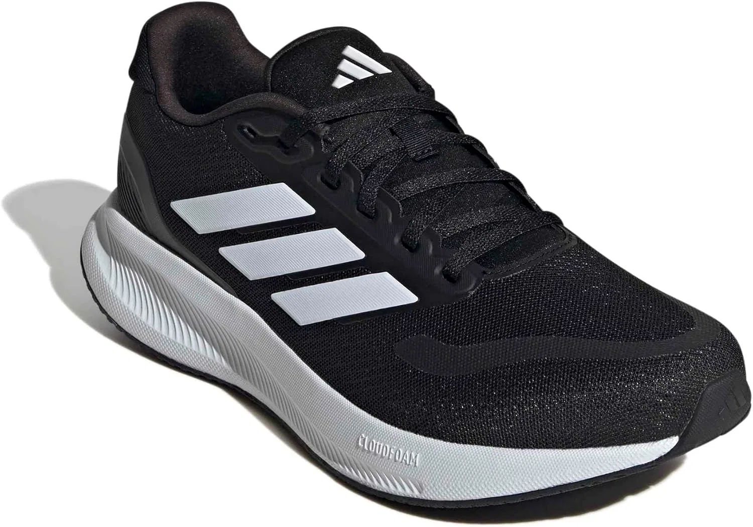 Мужские беговые кроссовки Adidas Runfalcon 5, Core Black Cloud White Core Black — фото 3
