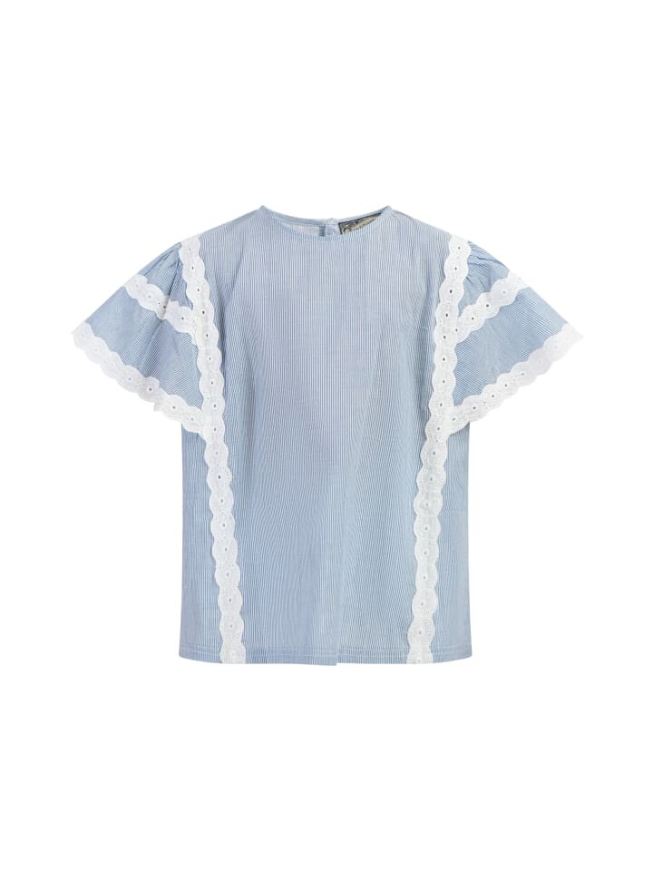 

Блуза DreiMaster nshirt, цвет hellblaue dünne streifen
