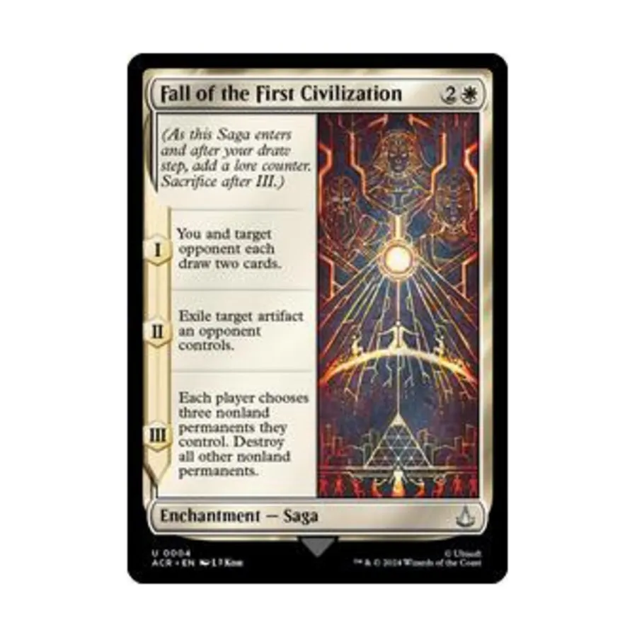 

CCG Падение первой цивилизации (U), MTG - Universes Beyond: Assassin's Creed