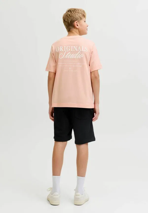 Футболка Junior print t-shirt Jack & Jones Junior, персиковый мельба — фото 2