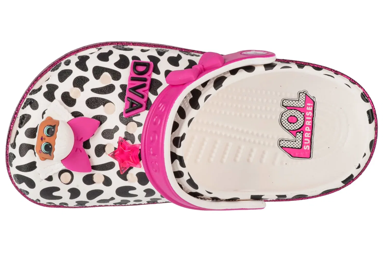 Тапочки для купания белые Crocs — фото 3