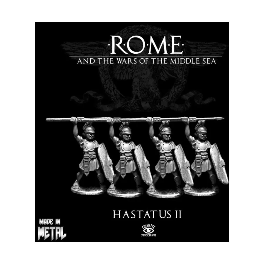 

Хастатус 2, Rome and the Wars of the Middle Sea (28mm)