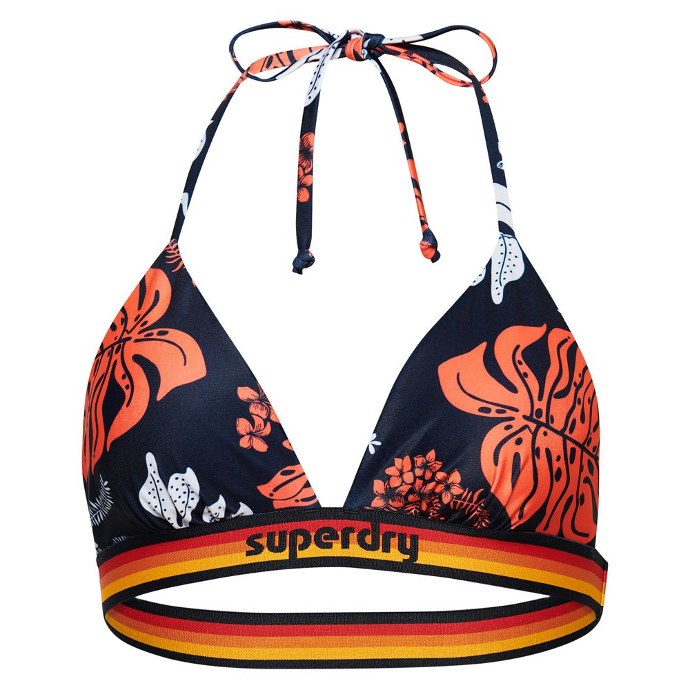 

Топ бикини Superdry Vintage Logo Tri, оранжевый