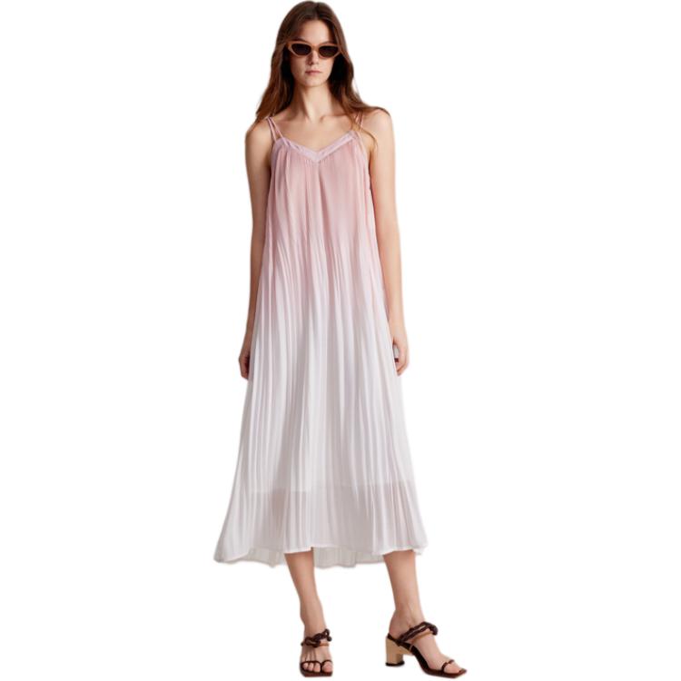 

Слип-платье женское в минималистском стиле ELLE, розовый