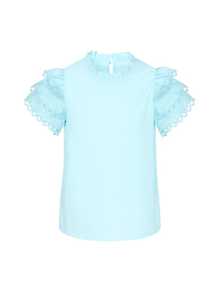 

Женская блузка мятного цвета faina