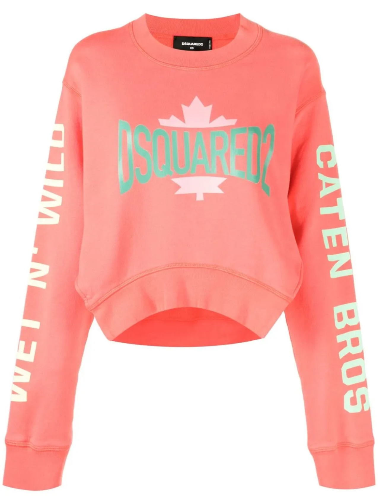 

DSQUARED2 толстовка с логотипом, розовый