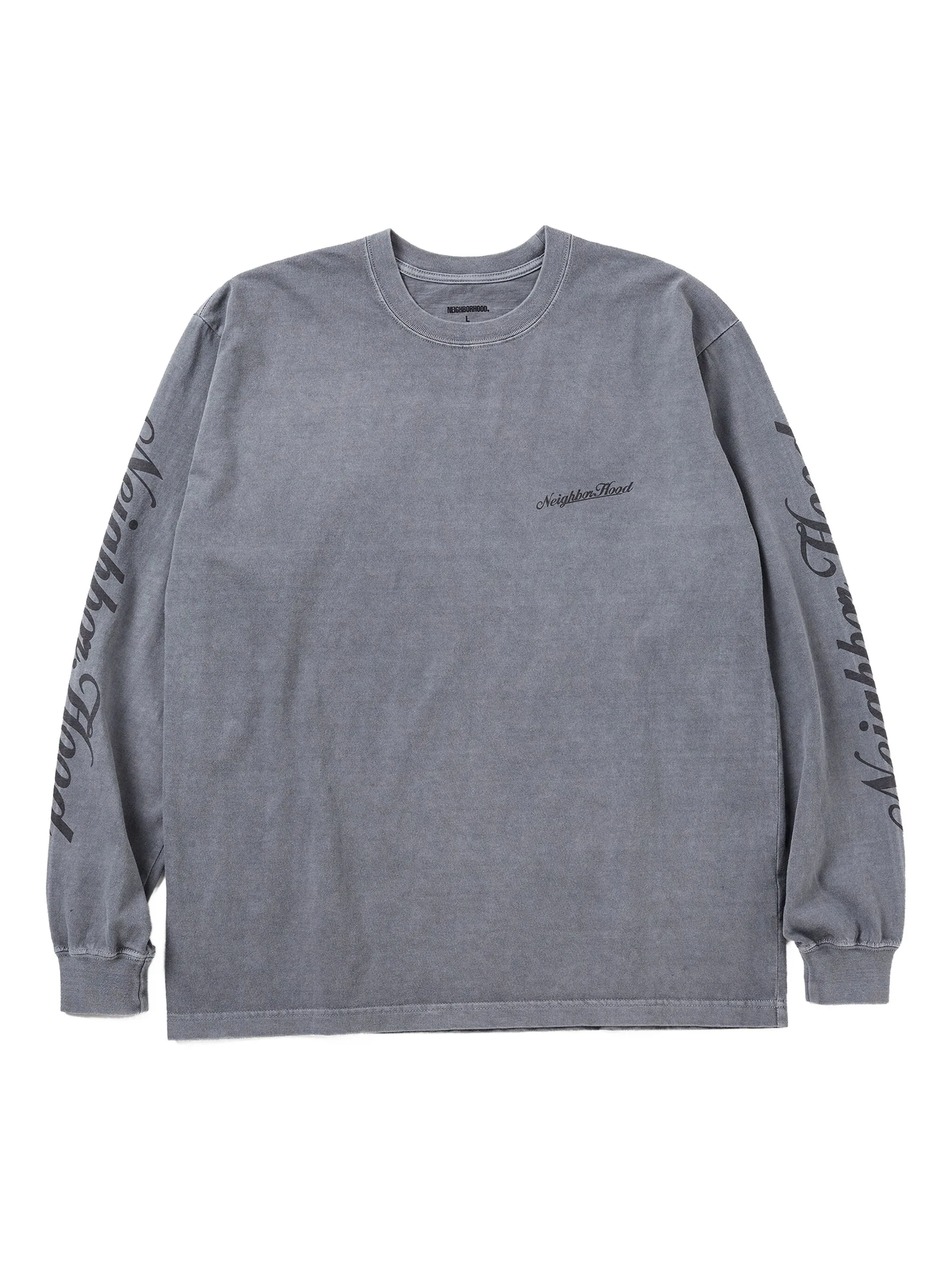 

Футболка с длинными рукавами Neighborhood, серый