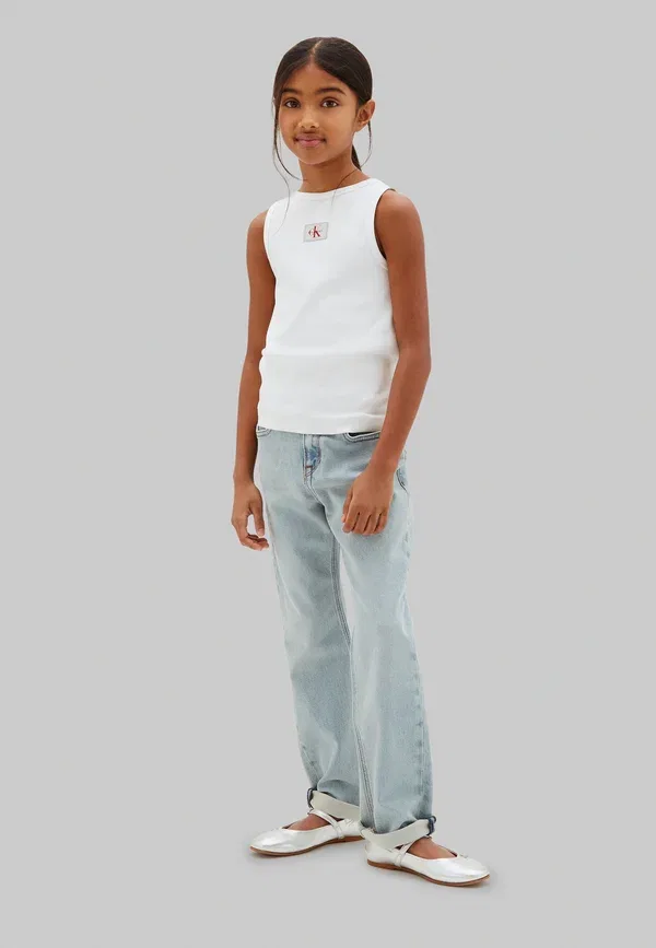 Топ-майка Calvin Klein Jeans Mini me, ярко-белый — фото 2