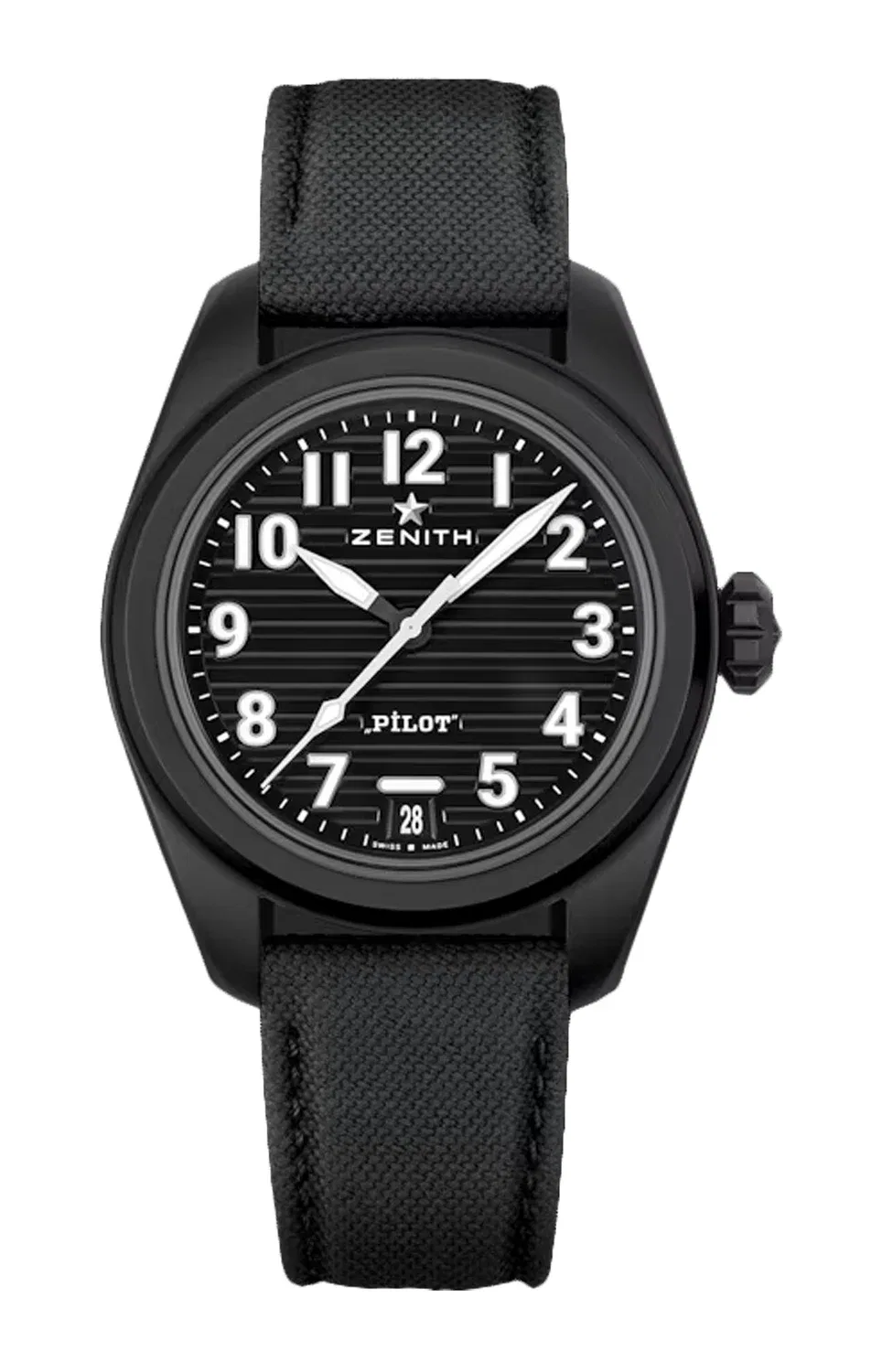 Пилот автоматический керамический - 49.4000.3620/21.I001 ZENITH, черный