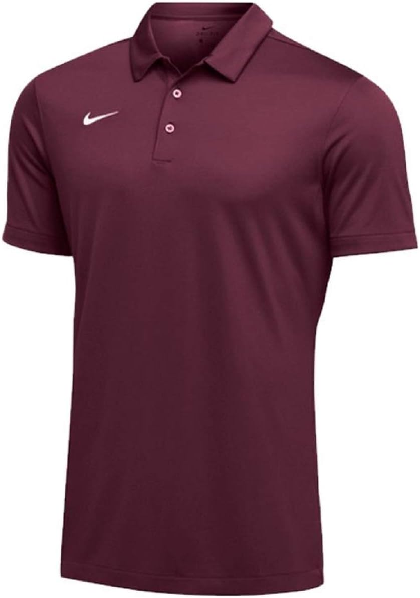 

Мужская рубашка-поло Nike Dri-FIT с коротким рукавом, Maroon