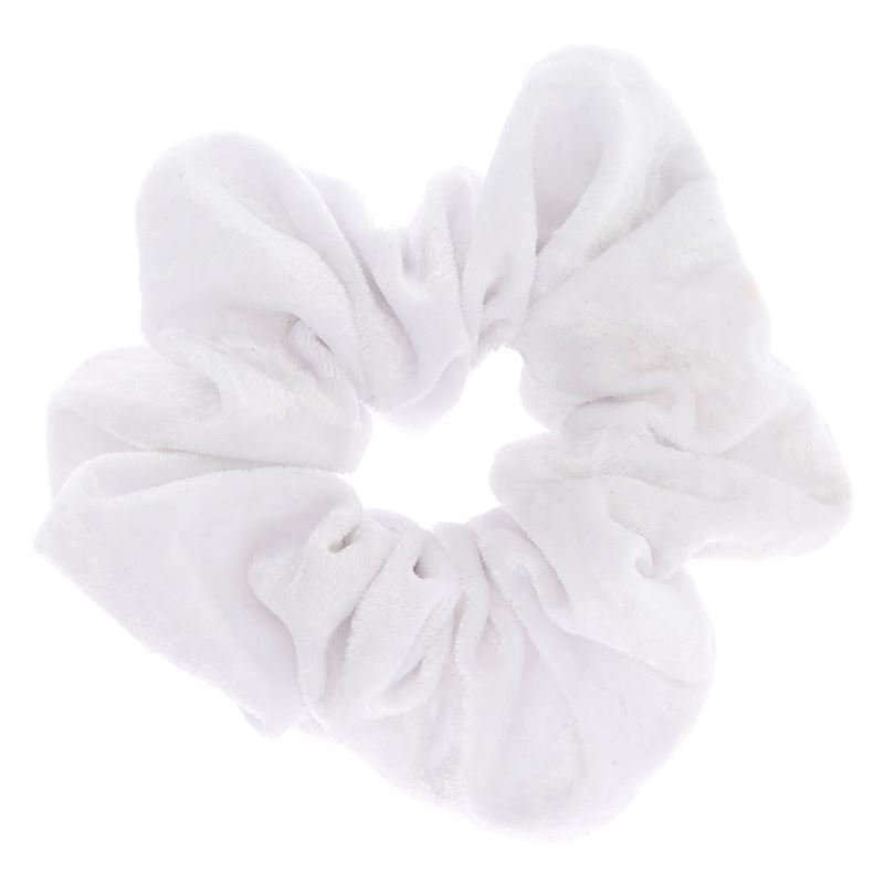 

Резинка для волос velour scrunchie Soho, weiß, количество 1 шт.