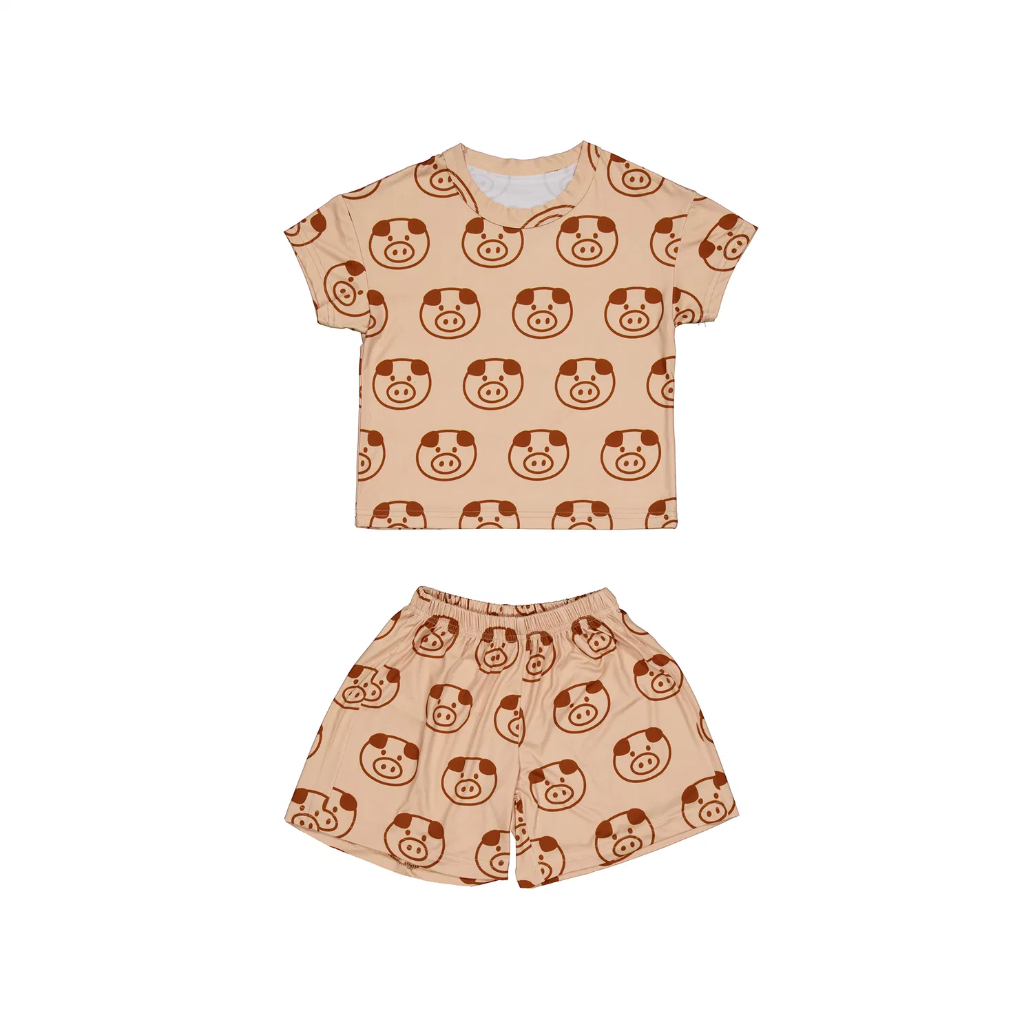 Детский комплект Milk Set — Choco Pig (футболка + шорты) от Applebuttercollege
