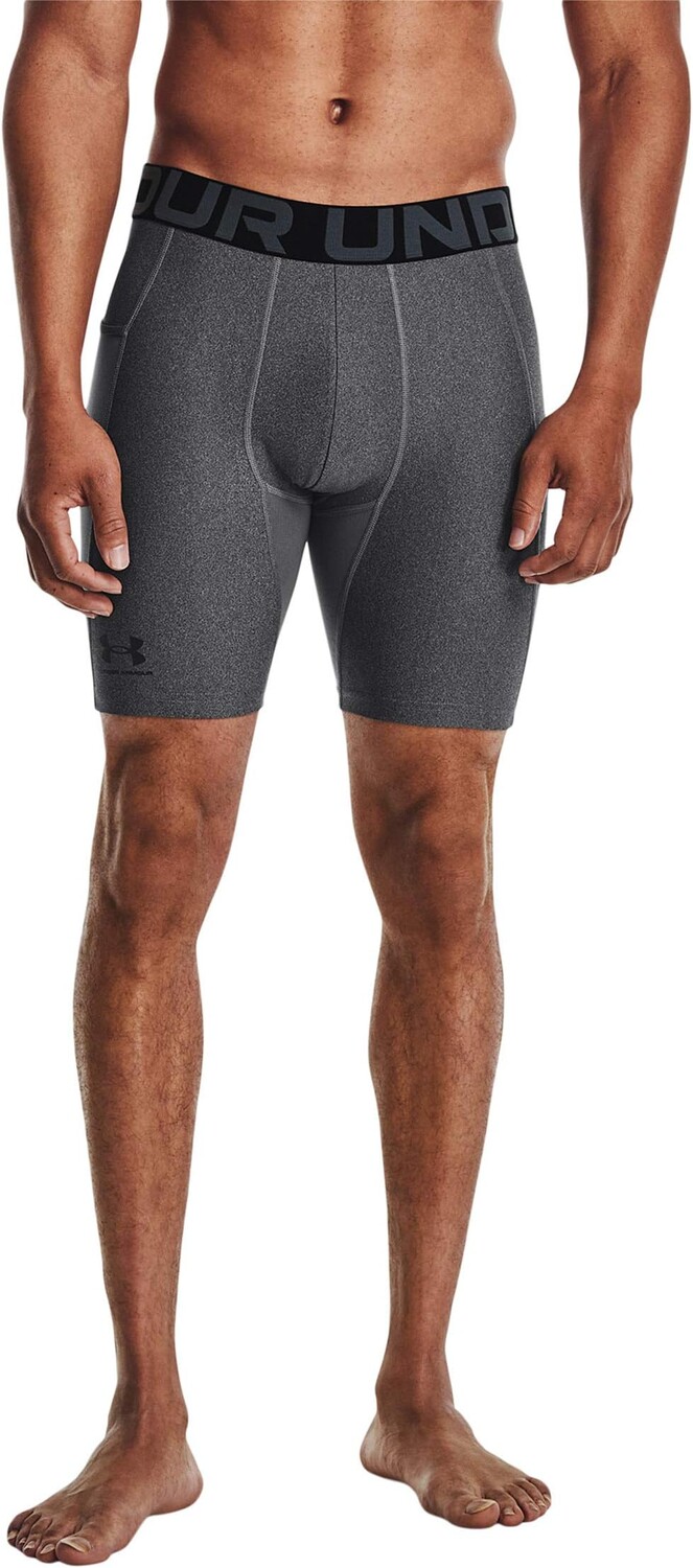 

Шорты с бронёй Heatgear Under Armour, цвет Carbon Heather/Black