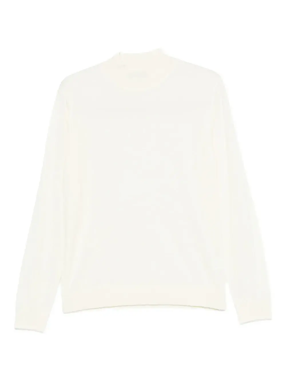 

Свитер с длинными рукавами и воротником-стойкой Daniele Fiesoli, белый