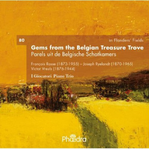 

CD диск Rasse / I Giocatori Piano Trio / Ryckelynck / Ide: Gems from the Belgian Treasure Trove