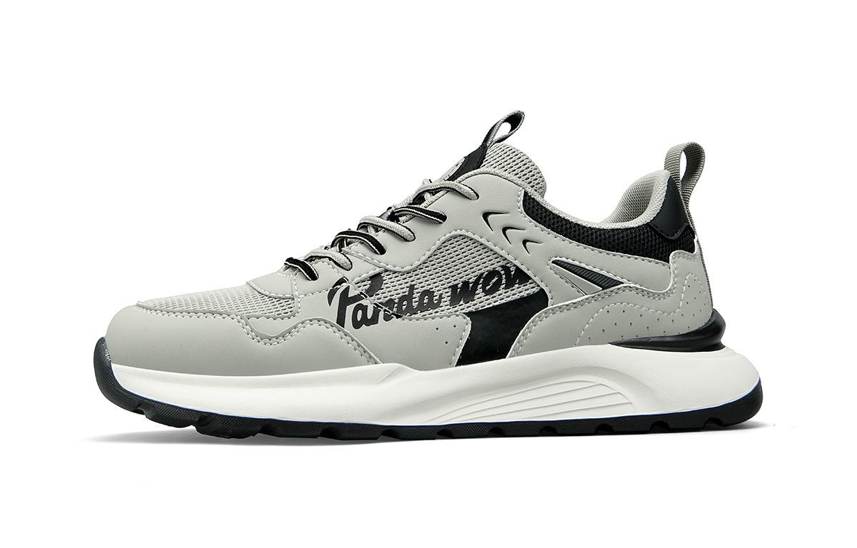 

Низкие повседневные туфли Panda Wowo Series для мужчин HLA, Gray