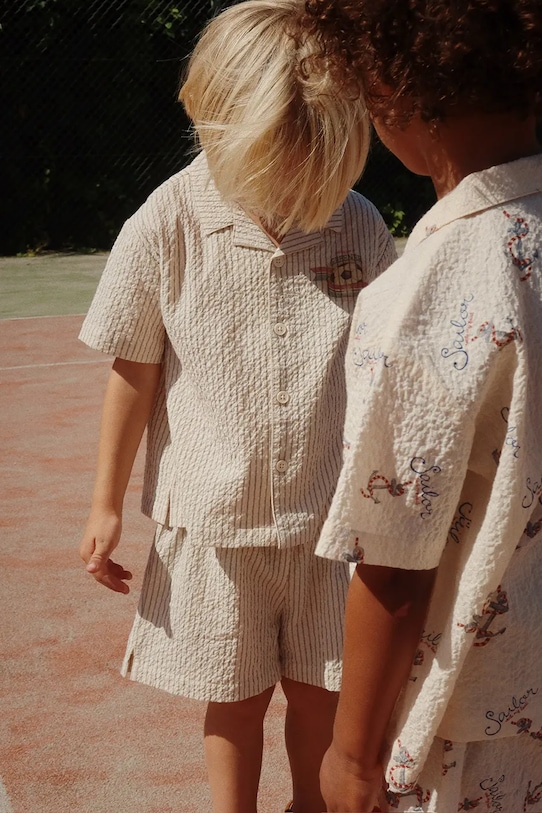 

Рубашка ELLIOT SS SHIRT GOTS Konges Sløjd, синий
