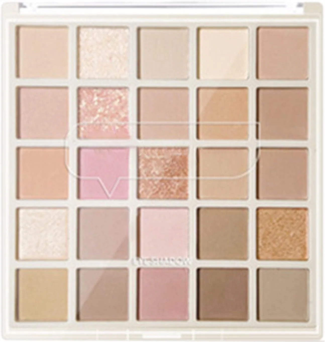 Палетка теней 25 цветов Oatmeal Milk Tea Glitter Pearl, Generic